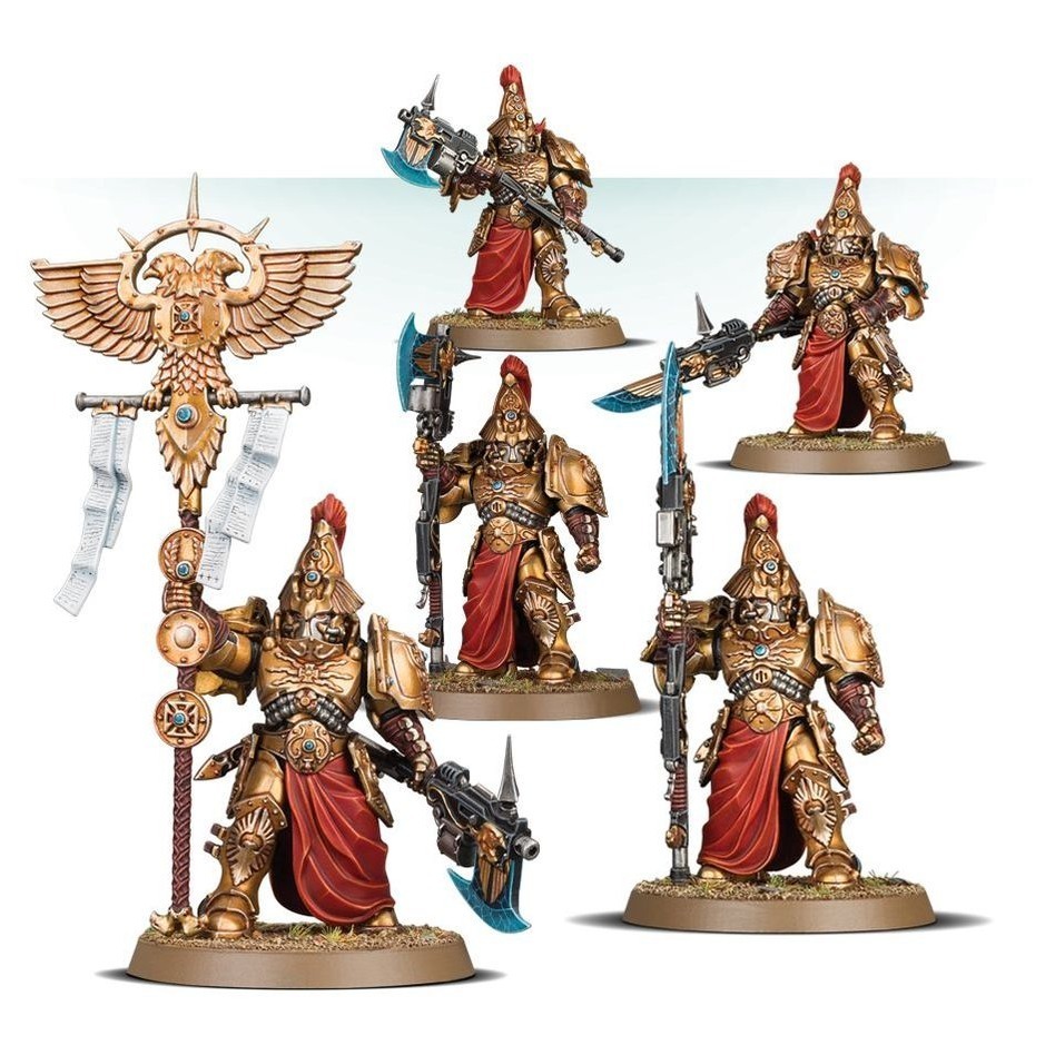 【戰鎚40k】Adeptus Custodes: Custodian Wardens - 帝皇親衛隊監管-細節圖3