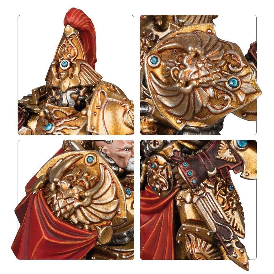 【戰鎚40k】Adeptus Custodes: Custodian Wardens - 帝皇親衛隊監管-細節圖5