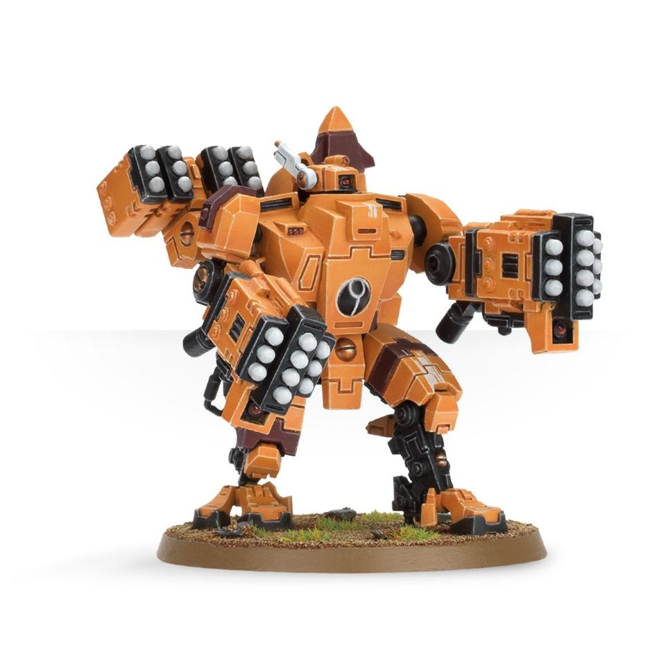 【戰鎚40k】T＇AU Empire Broadside Battlesuit - 鈦帝國XV88舷炮戰斗裝具-細節圖3