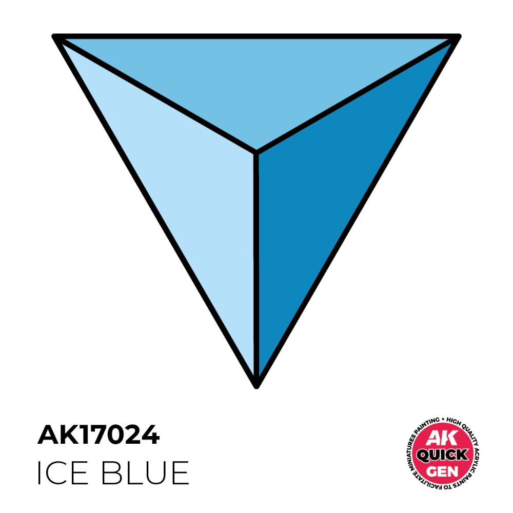 AK17024 - Quick Gen - Ice Blue 18 ml - 藍冰色 18ml-細節圖3
