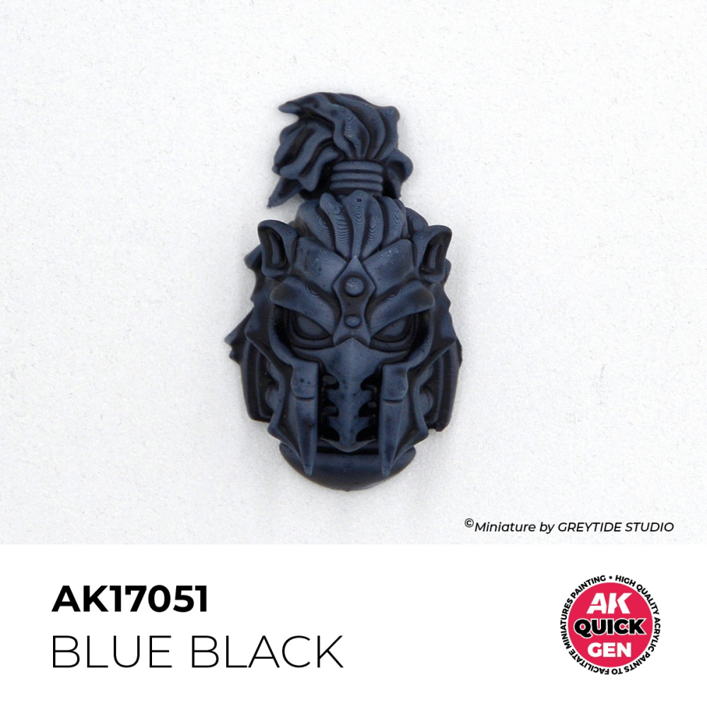 AK17051 - Quick Gen - Blue Black 18 ml - 藍黑色 18ml-細節圖2