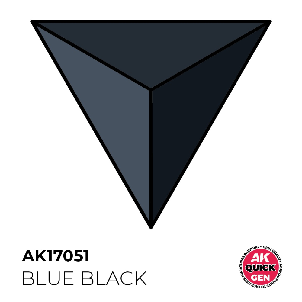 AK17051 - Quick Gen - Blue Black 18 ml - 藍黑色 18ml-細節圖3