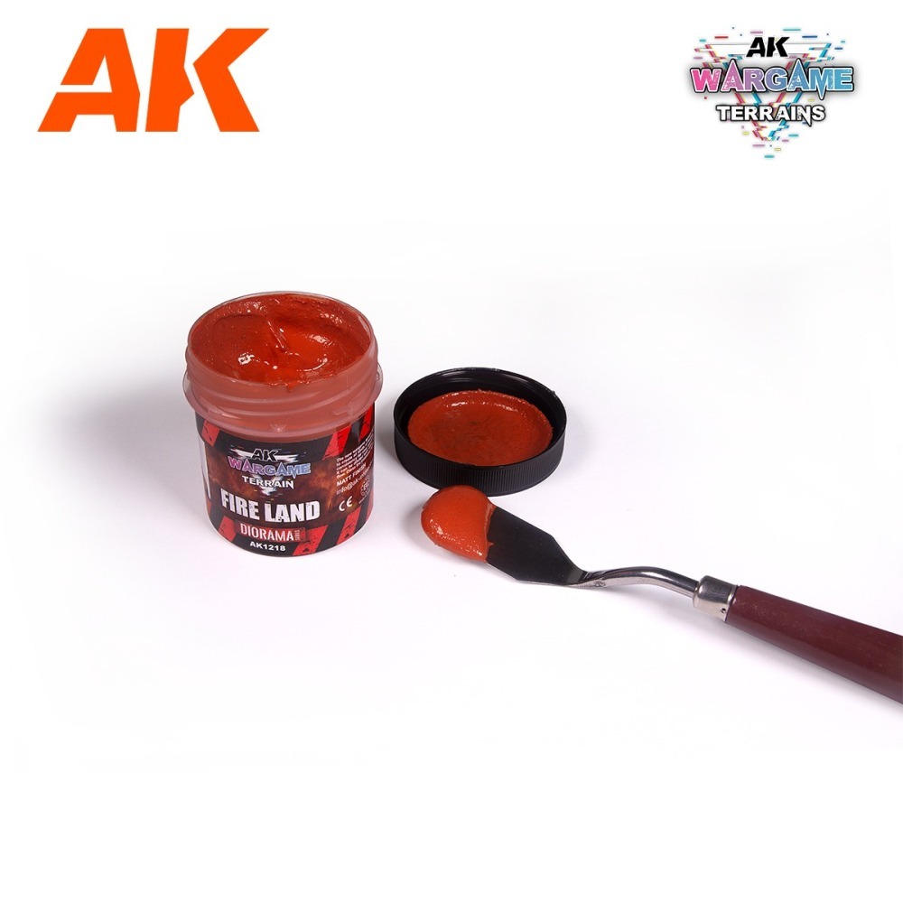 AK1218 -Terrains - Fire Land 100 ml - 場景 - 火焰土地 100ml-細節圖2