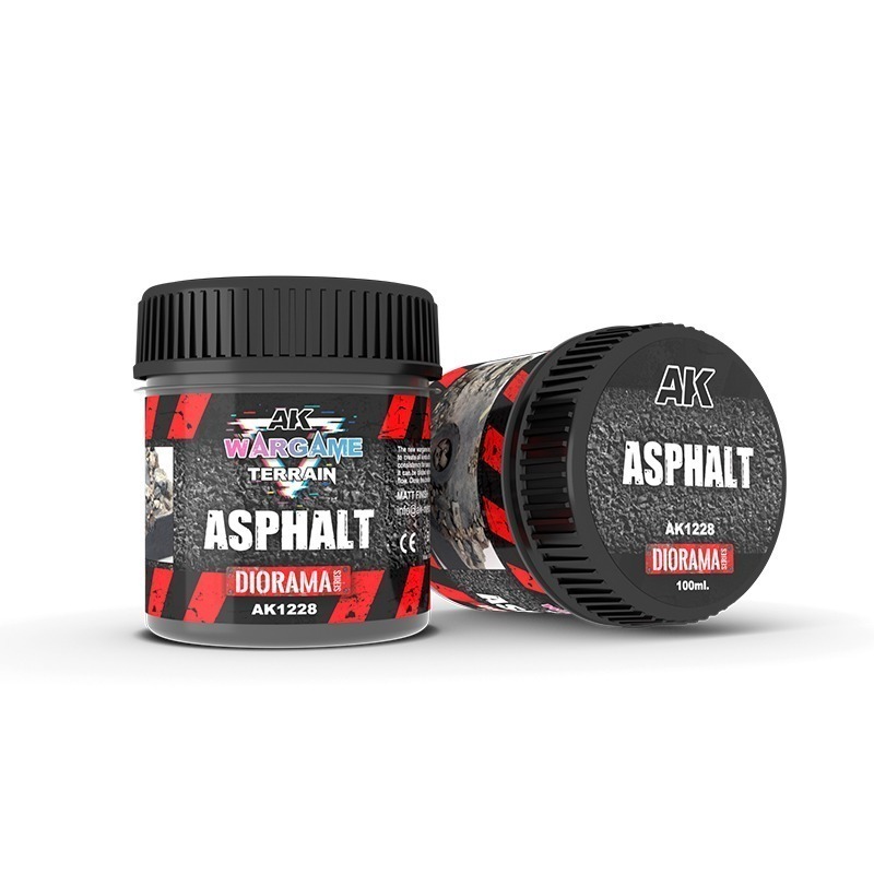 AK1228 - Terrains - Asphalt 100 ml - 場景 - 瀝青 100ml-細節圖3