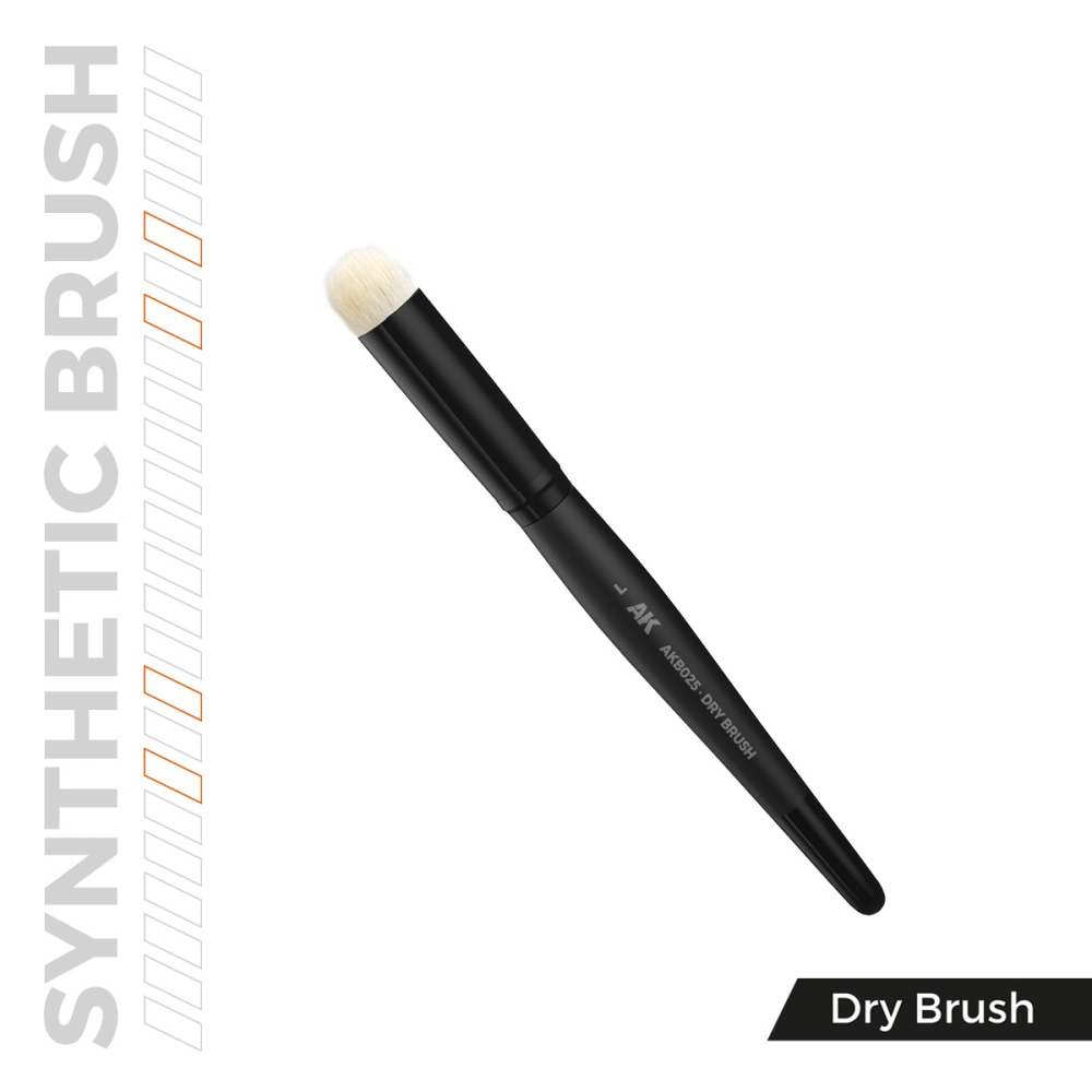 AKB025 - AK Synthetic Dry Brush - L-細節圖2