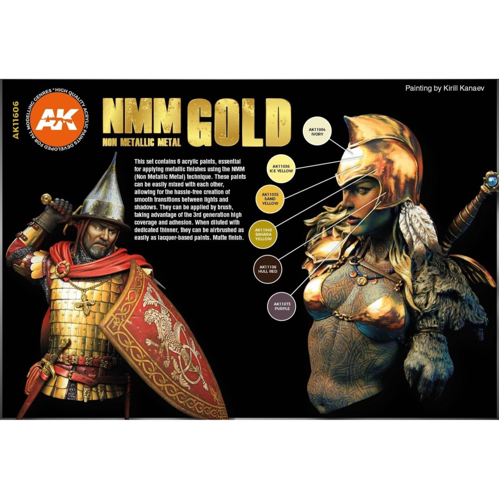 AK11606 - NMM (Non Metallic Metal) Gold-細節圖2