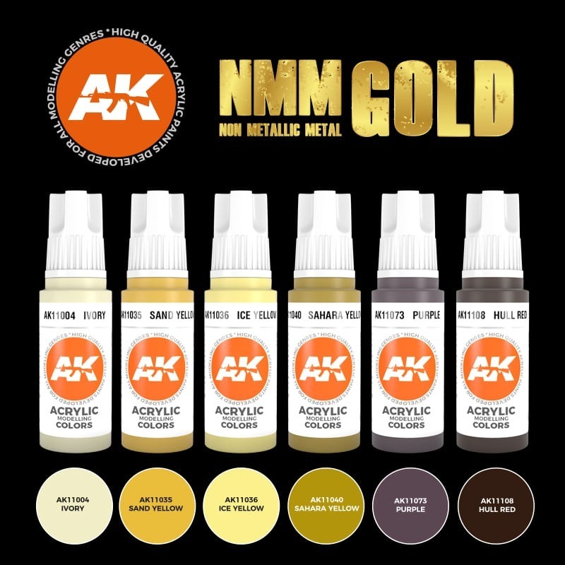 AK11606 - NMM (Non Metallic Metal) Gold-細節圖3