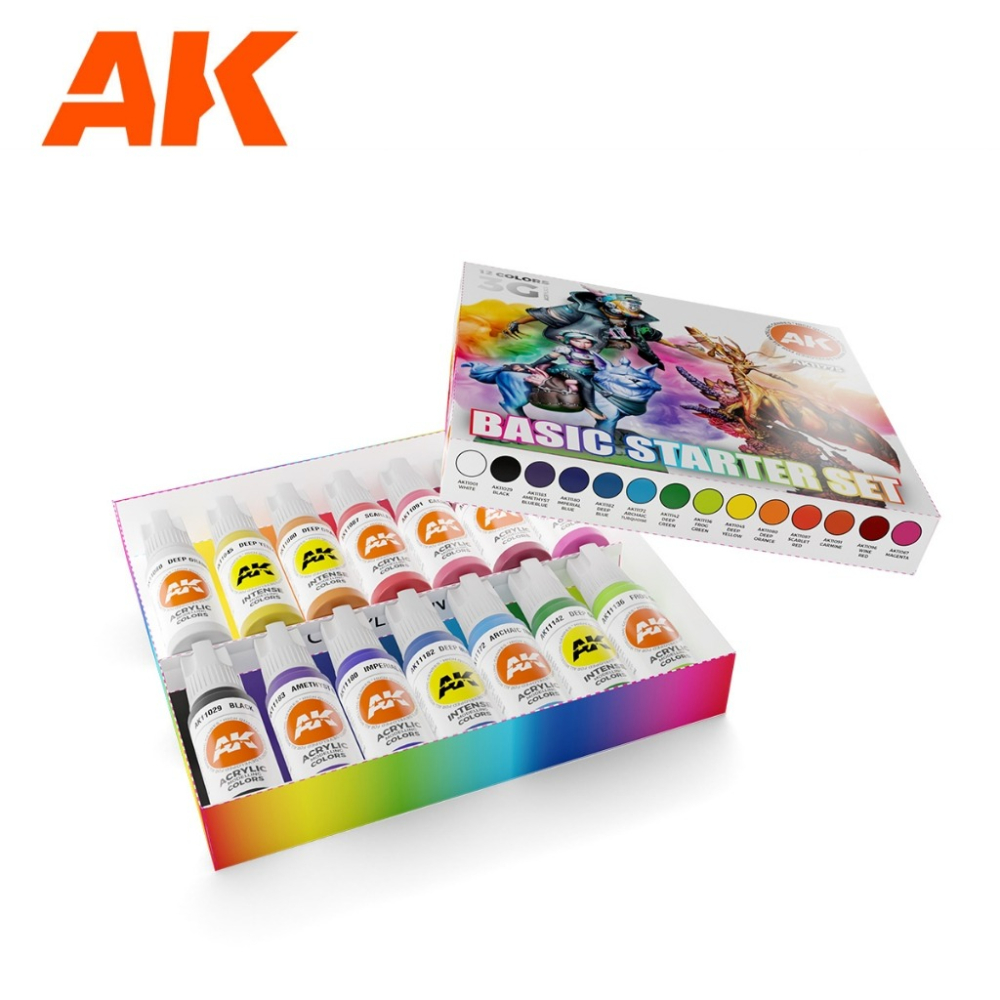 AK11775 - Basic Starter Set – 14 Colors Selected by Josedavi-細節圖2