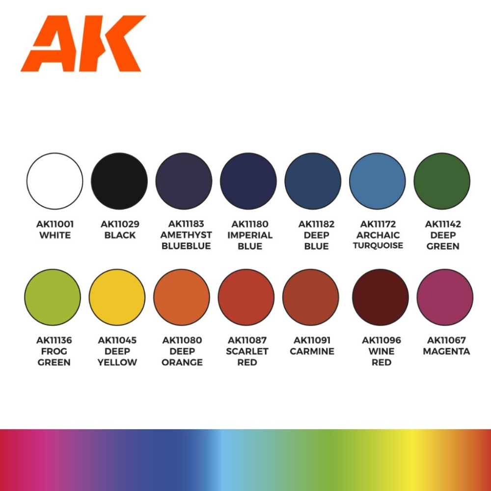 AK11775 - Basic Starter Set – 14 Colors Selected by Josedavi-細節圖3