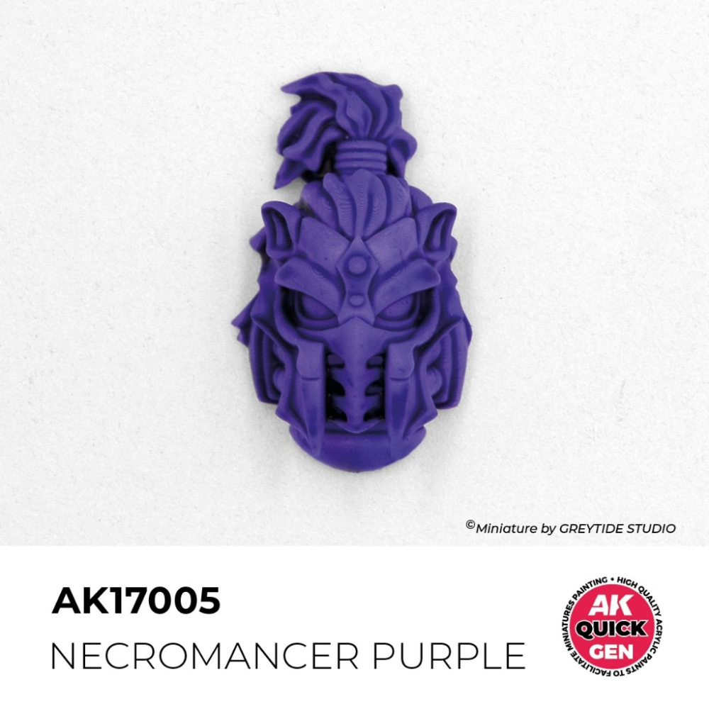 AK17005 - Quick Gen - Necromancer Purple 18 ml  死靈術士紫色 18ml-細節圖2