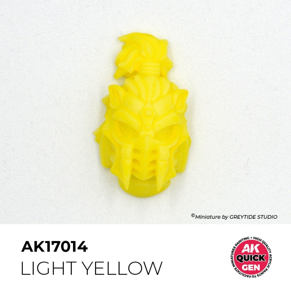 AK17014 - Quick Gen - Light Yellow 18 ml - 亮黃色 18ml-細節圖2