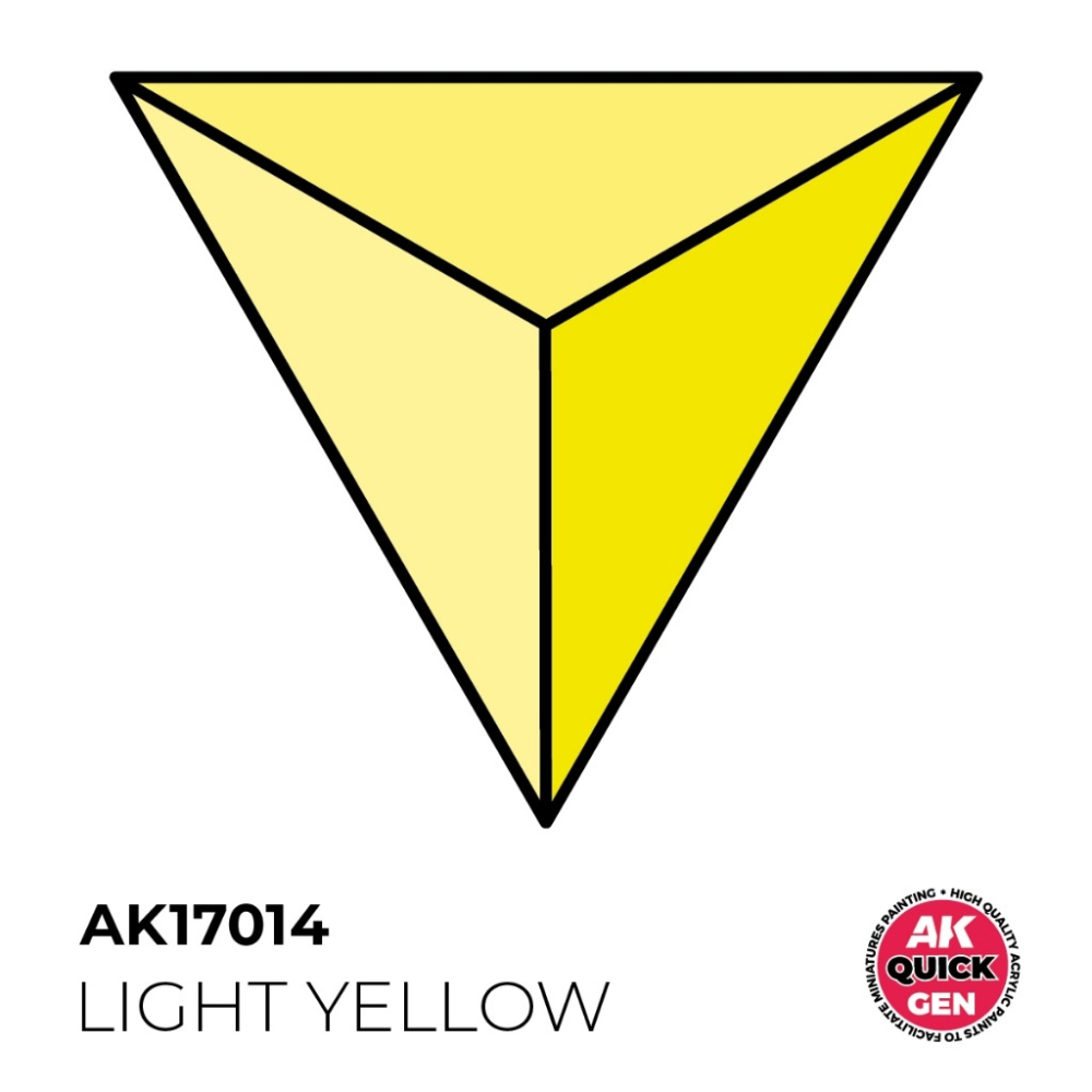 AK17014 - Quick Gen - Light Yellow 18 ml - 亮黃色 18ml-細節圖3