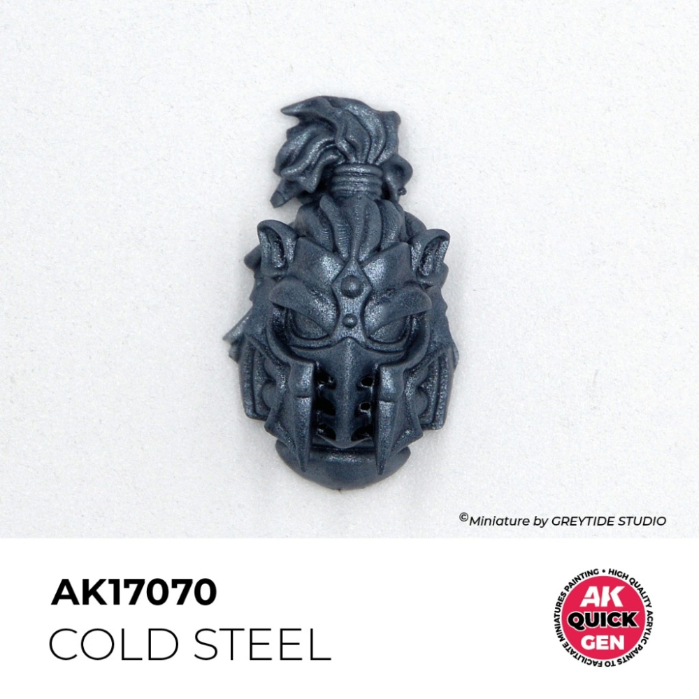 AK17070 - Quick Gen - Cold Steel 18 ml - 冷鋼色 18ml-細節圖2