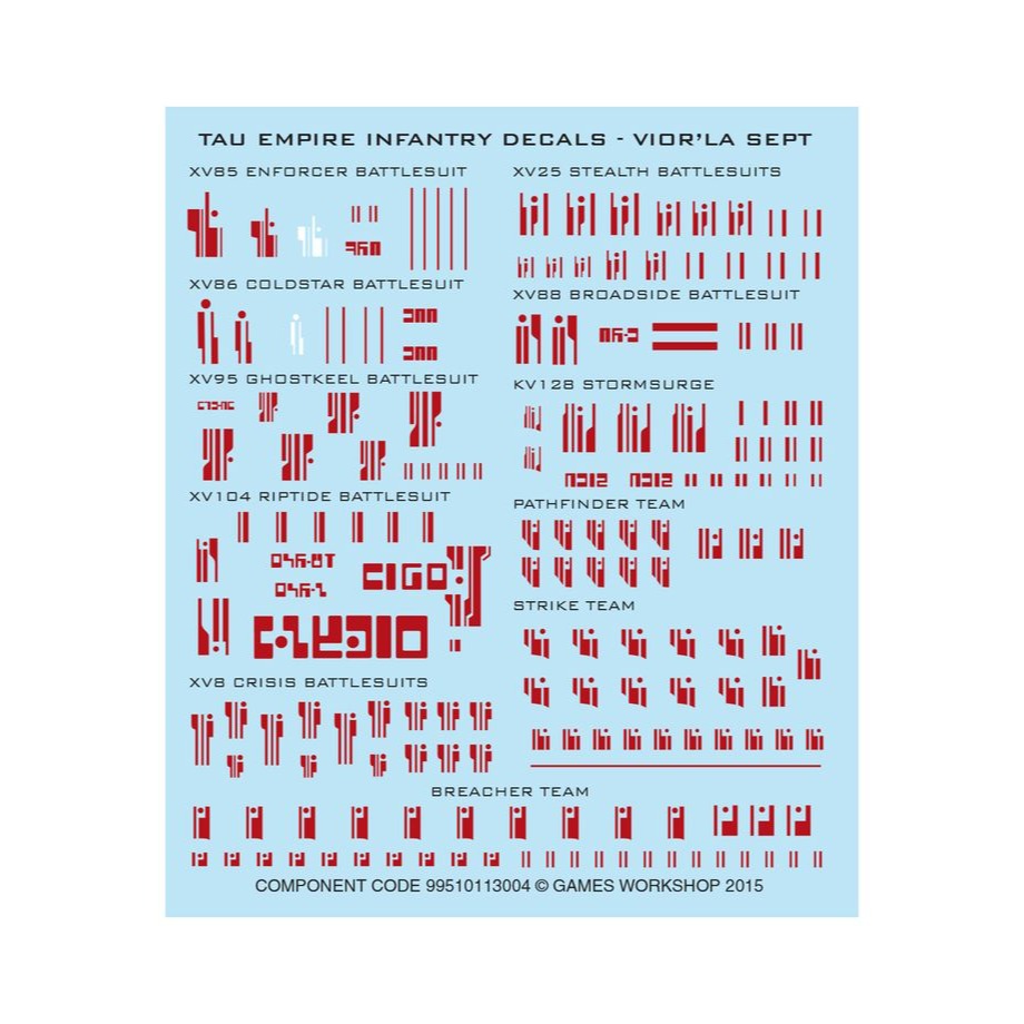 【戰鎚40k】Kill Team: XV26 Stealth Battlesuits - 殺戮小隊：XV26隱形戰鬥服-細節圖7