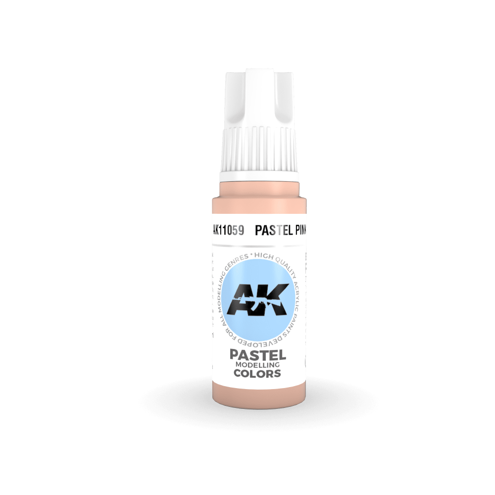 AK-11059 AK Interactive 3G Acrylic Pastel Pink 17ml-細節圖2