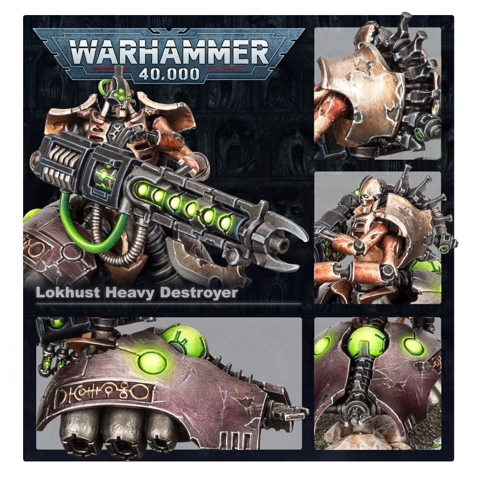 【戰鎚40K】Necrons: Lokhusts Heavy Destroyer - 太空死靈重裝毀滅者-細節圖3