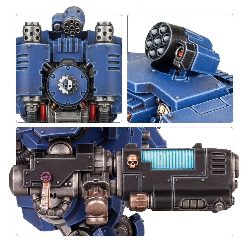 【戰鎚40k】Primaris Redemptor Dreadnought - 原鑄星際戰士救贖型無畏機兵-細節圖6