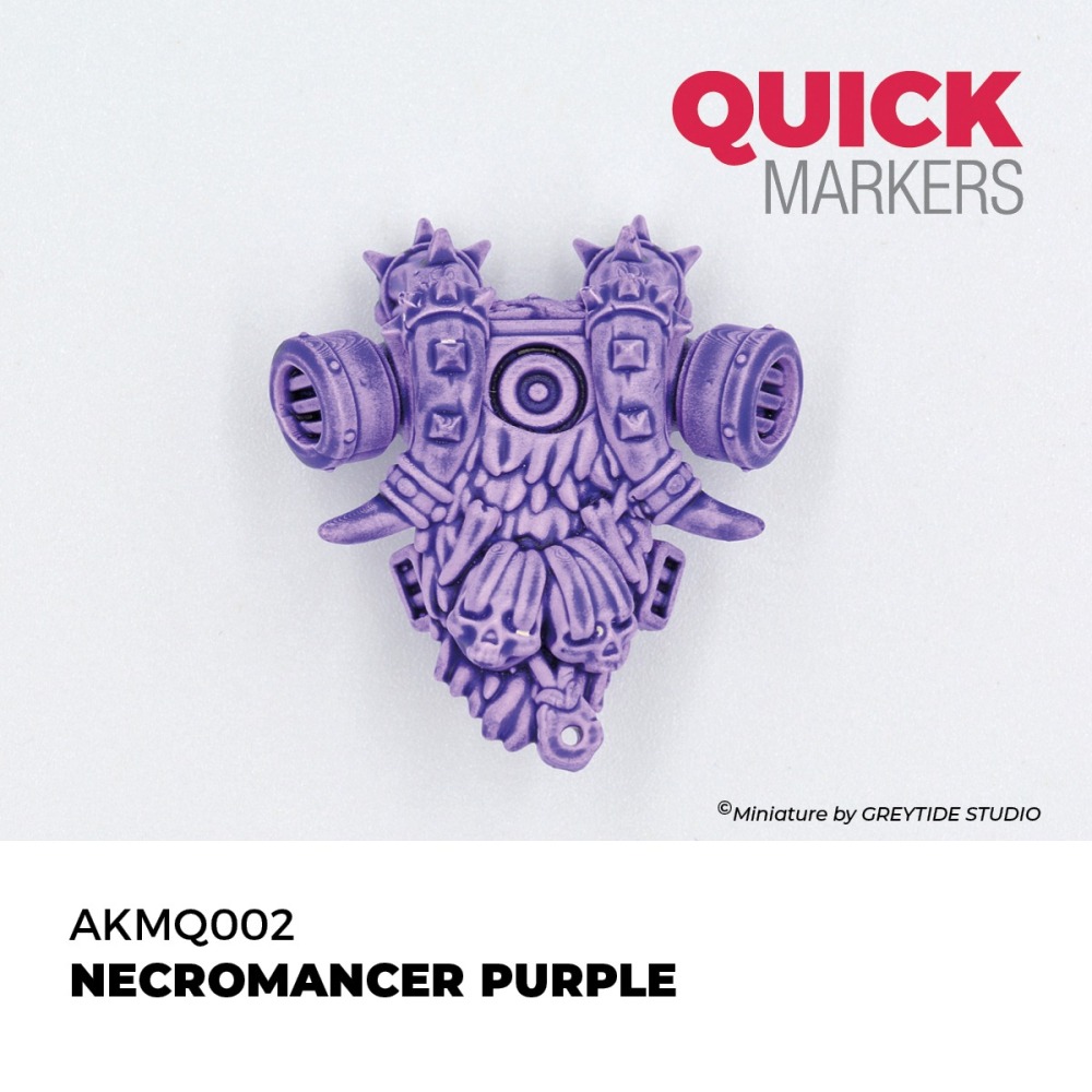AKMQ002 - AK Quick Marker - Necromancer Purple - 死靈術士紫色-細節圖3