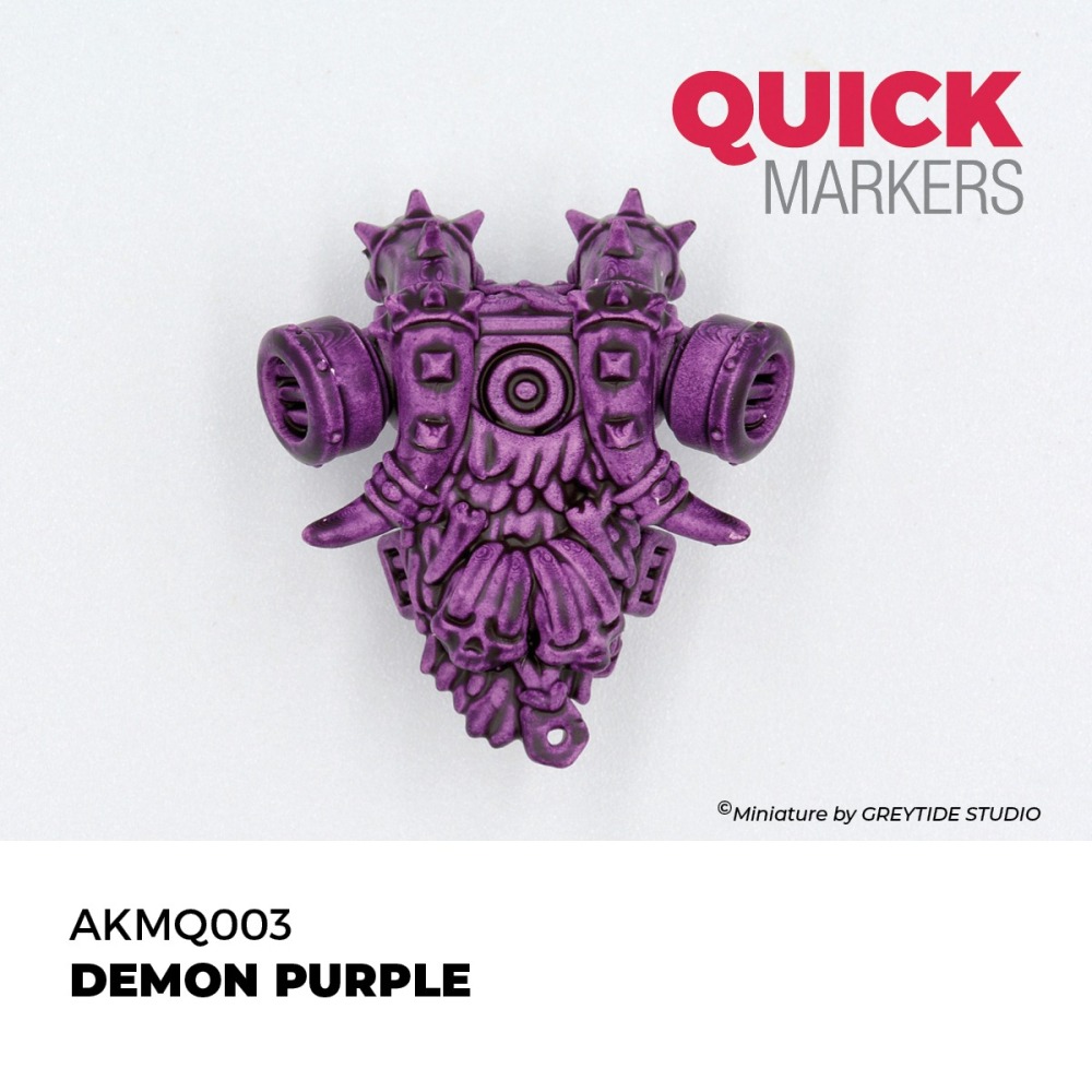 AKMQ003 - AK Quick Marker - Demon Purple - 惡魔紫色-細節圖3
