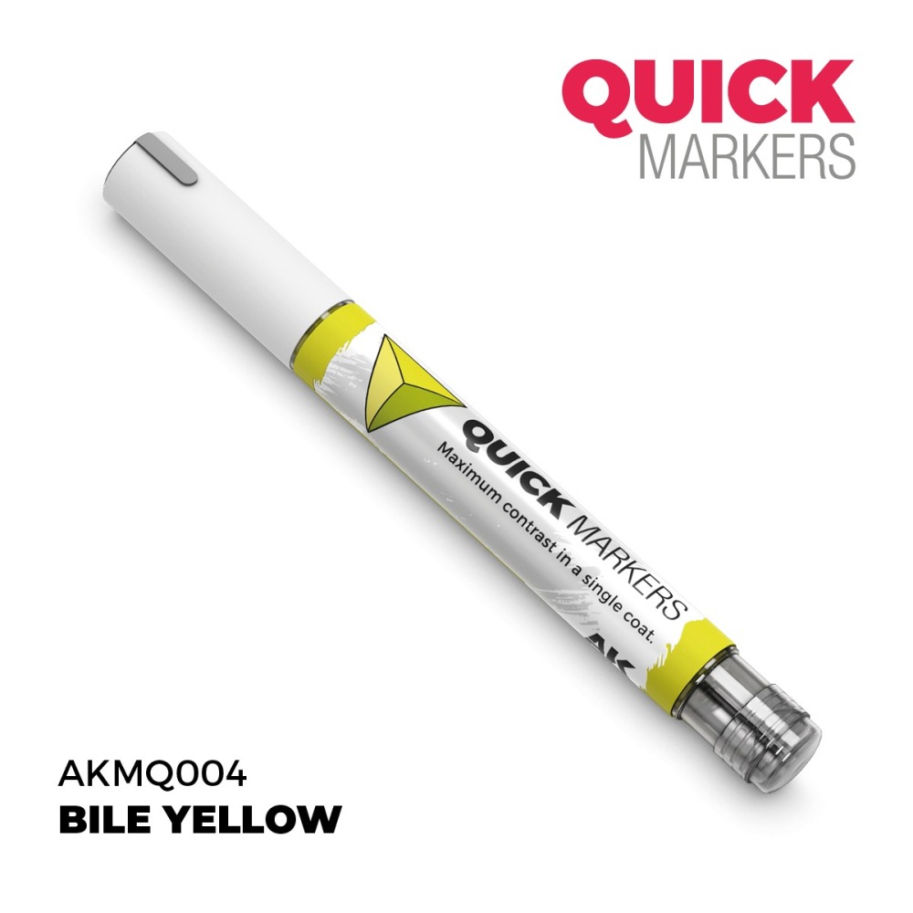 AKMQ004 - AK Quick Marker - Bile Yellow - 膽黃色-細節圖2