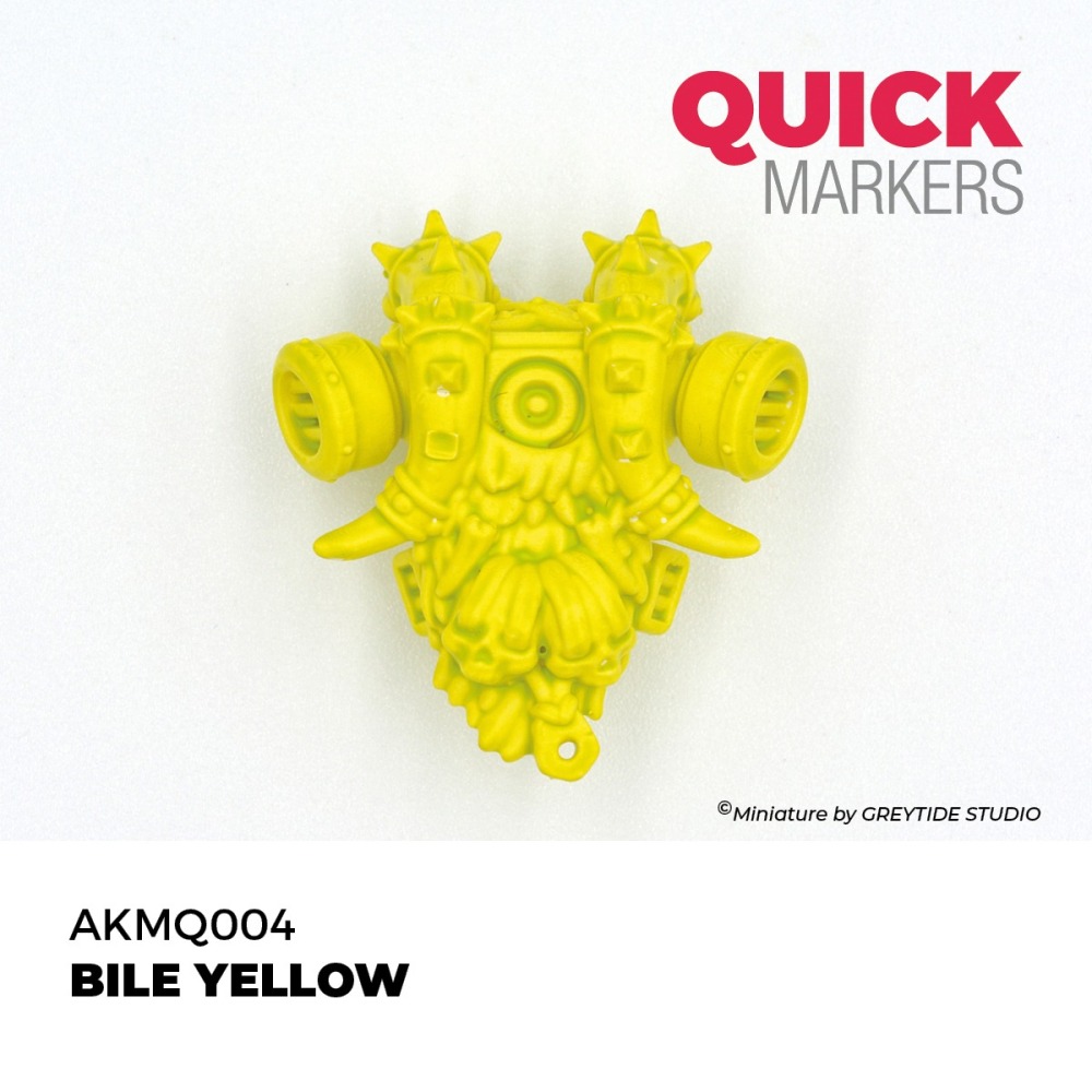 AKMQ004 - AK Quick Marker - Bile Yellow - 膽黃色-細節圖3