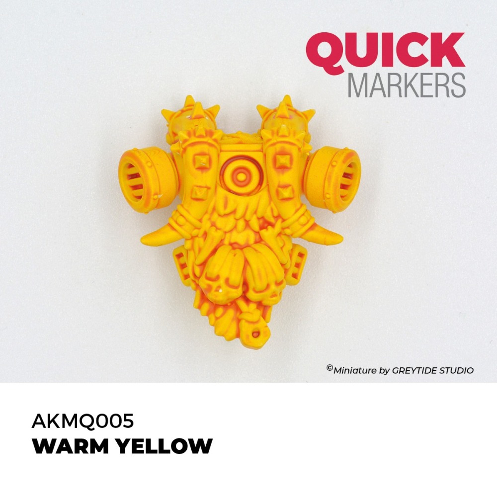 AKMQ005 - AK Quick Marker - Warm Yellow - 暖黃色-細節圖3