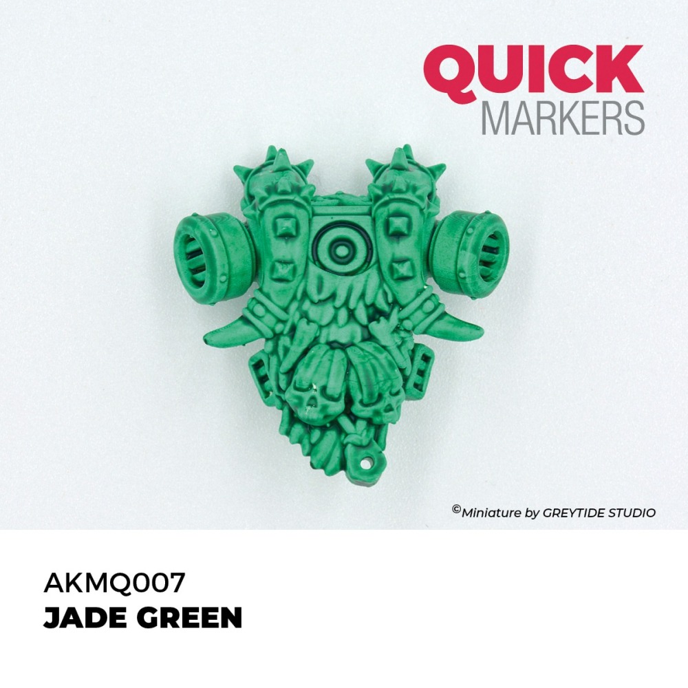 AKMQ007 - AK Quick Marker - Jade Green - 翡翠綠色-細節圖2
