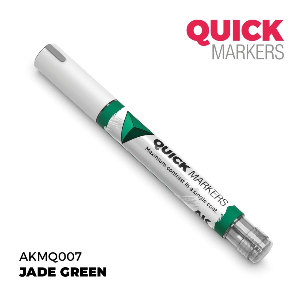 AKMQ007 - AK Quick Marker - Jade Green - 翡翠綠色-細節圖3