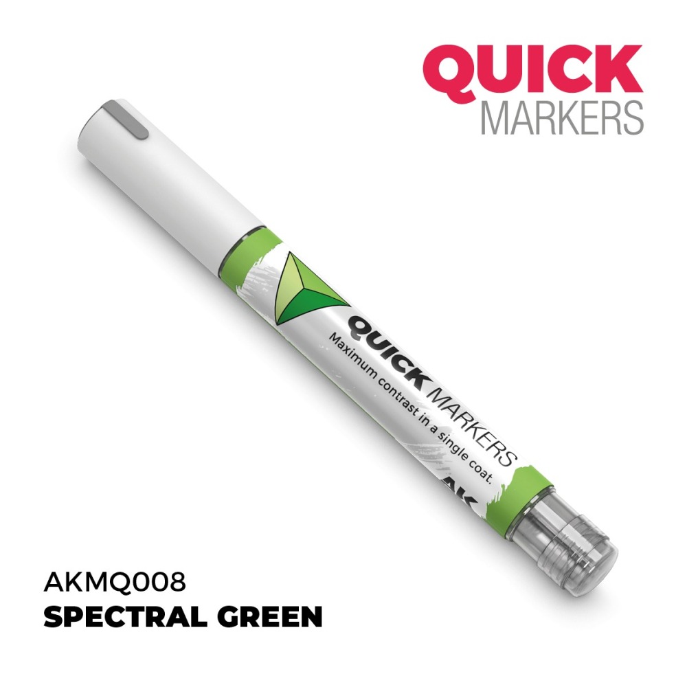 AKMQ008 - AK Quick Marker - Spectral Green - 靈體綠色-細節圖3