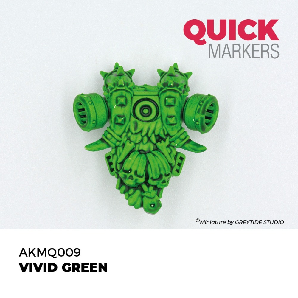 AKMQ009 - AK Quick Marker - Vivid Green - 鮮明綠色-細節圖2