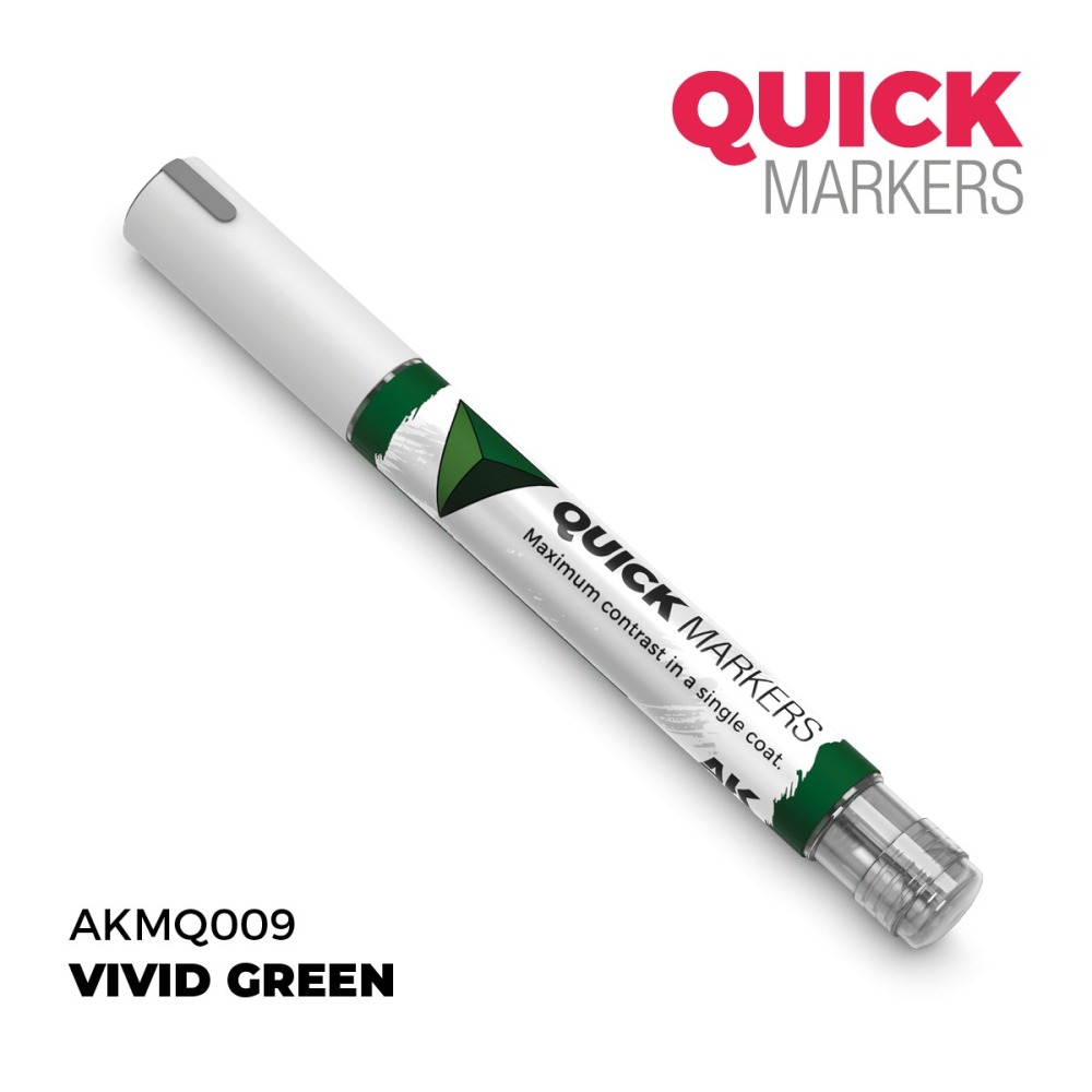 AKMQ009 - AK Quick Marker - Vivid Green - 鮮明綠色-細節圖3