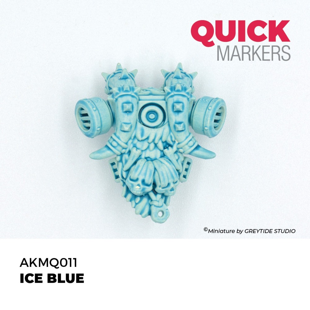 AKMQ011 - AK Quick Marker - Ice Blue - 藍冰色-細節圖2