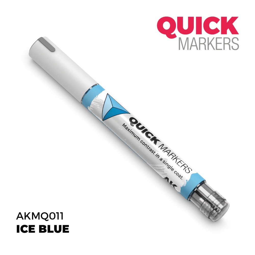 AKMQ011 - AK Quick Marker - Ice Blue - 藍冰色-細節圖3