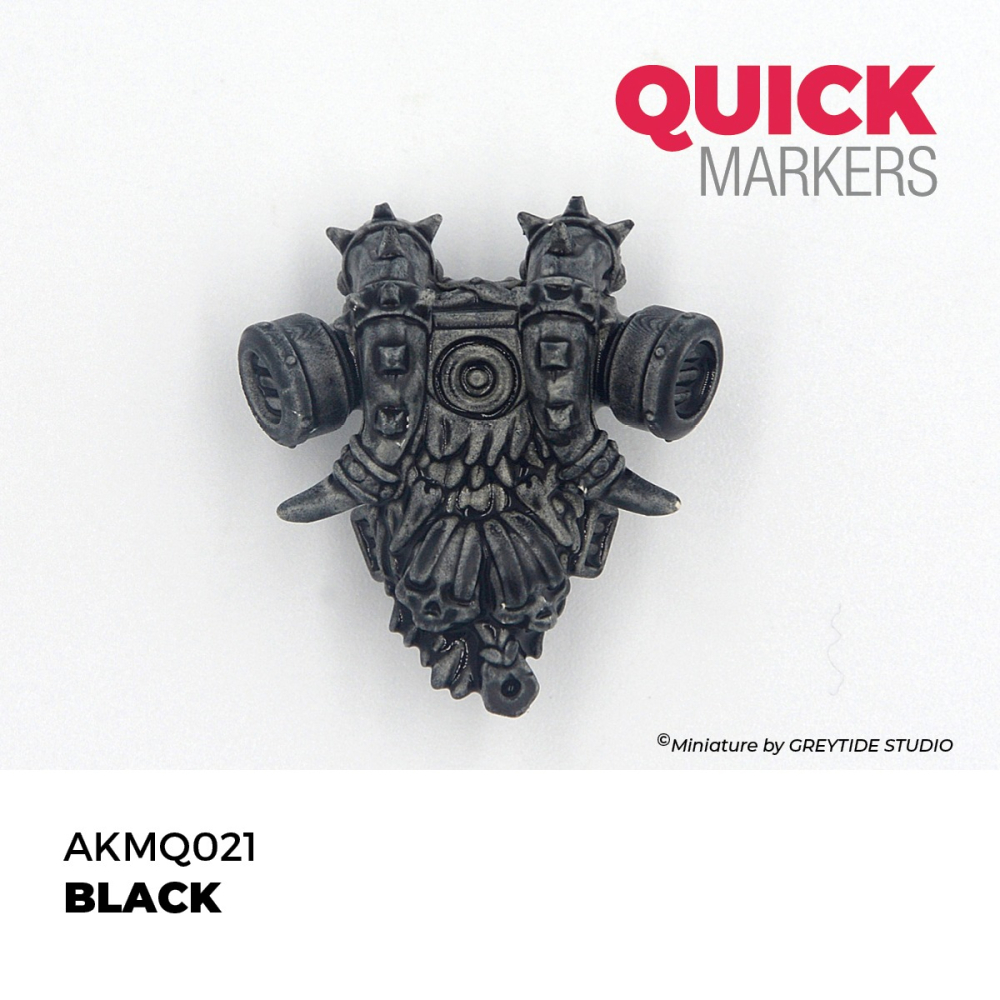 AKMQ021 - AK Quick Marker - Black - 黑色-細節圖2