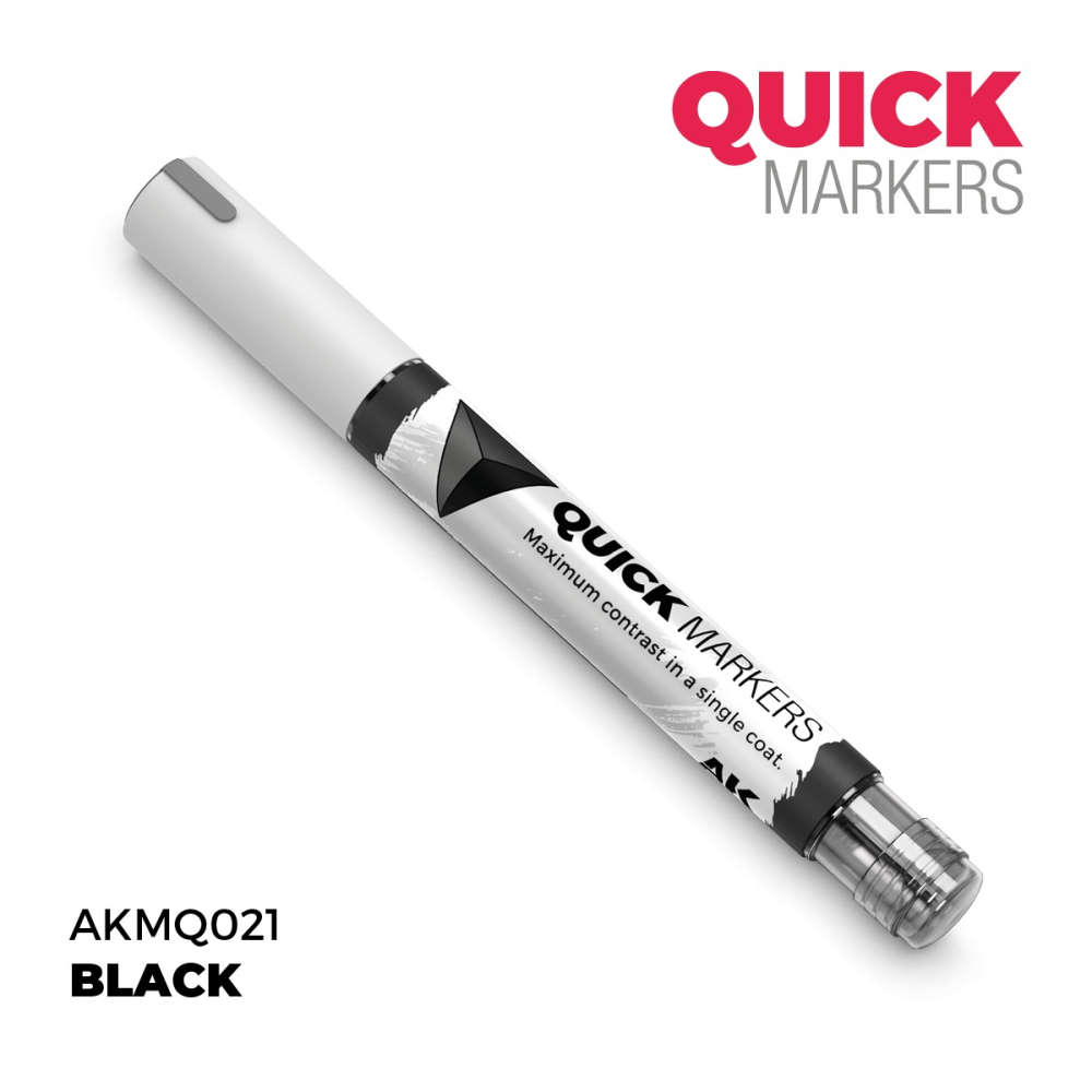 AKMQ021 - AK Quick Marker - Black - 黑色-細節圖3