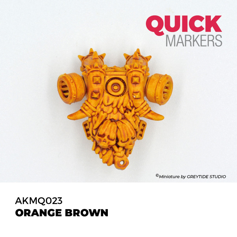 AKMQ023 - AK Quick Marker - Orange Brown - 橘棕色-細節圖2