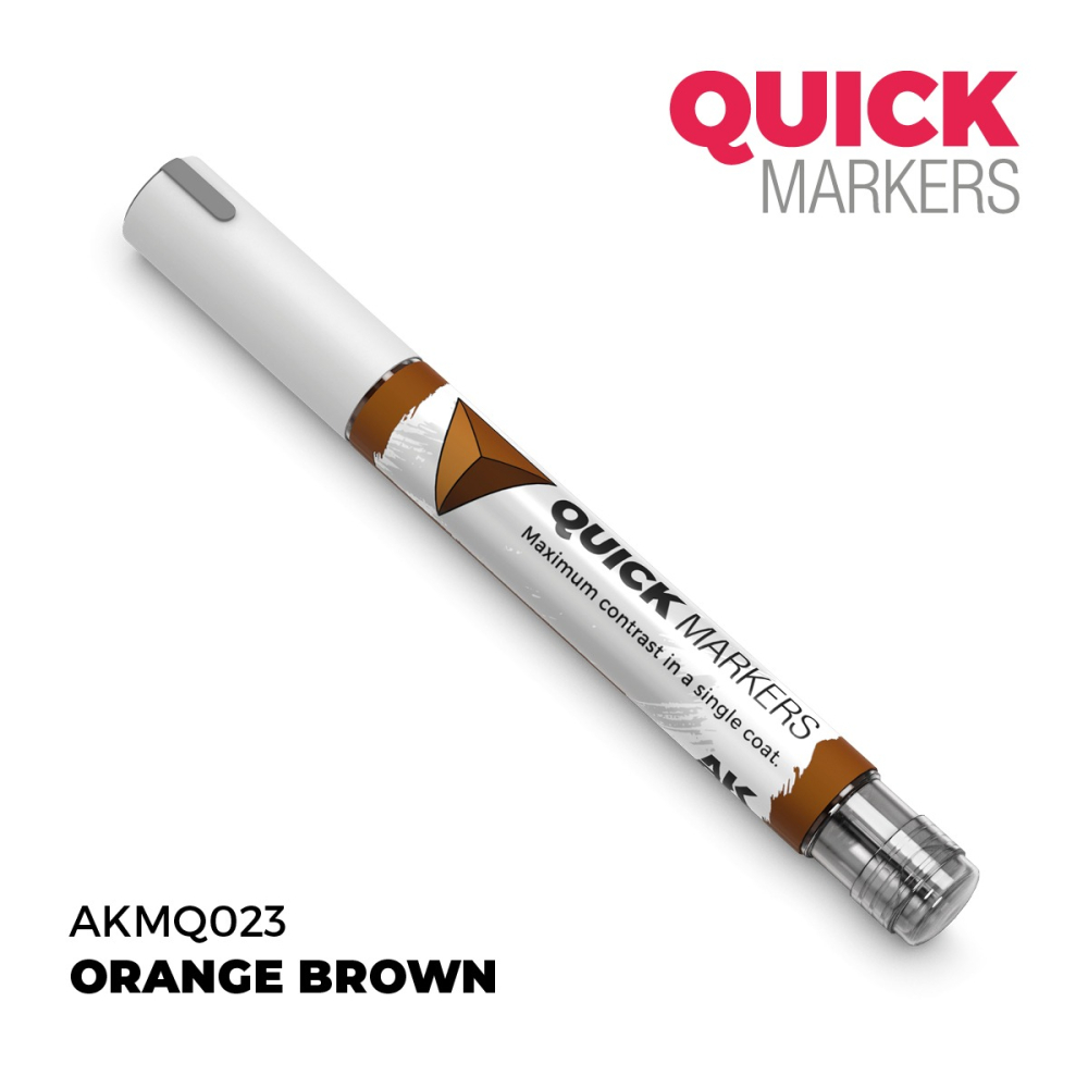 AKMQ023 - AK Quick Marker - Orange Brown - 橘棕色-細節圖3
