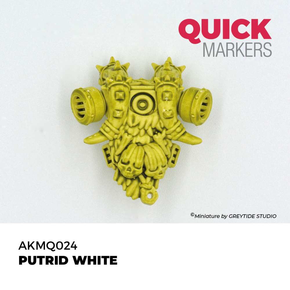 AKMQ024 - AK Quick Marker - Putrid White - 腐爛白色-細節圖2