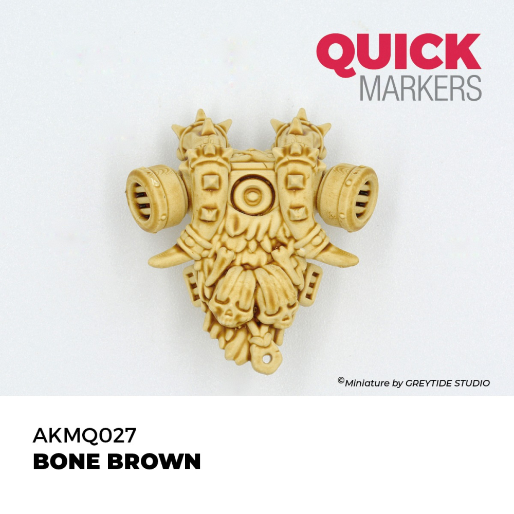 AKMQ027 - AK Quick Marker - Bone Brown - 骨棕色-細節圖2