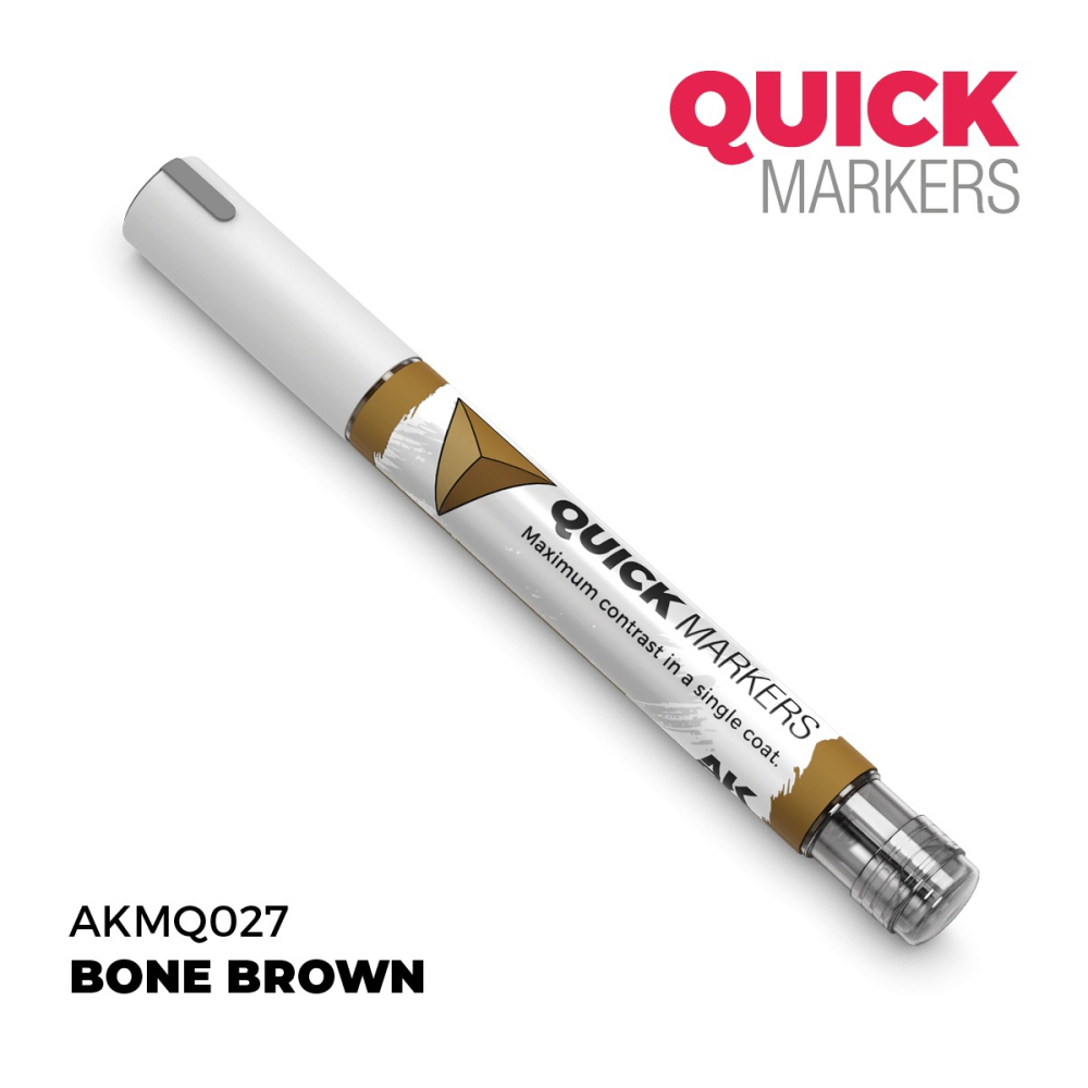 AKMQ027 - AK Quick Marker - Bone Brown - 骨棕色-細節圖3