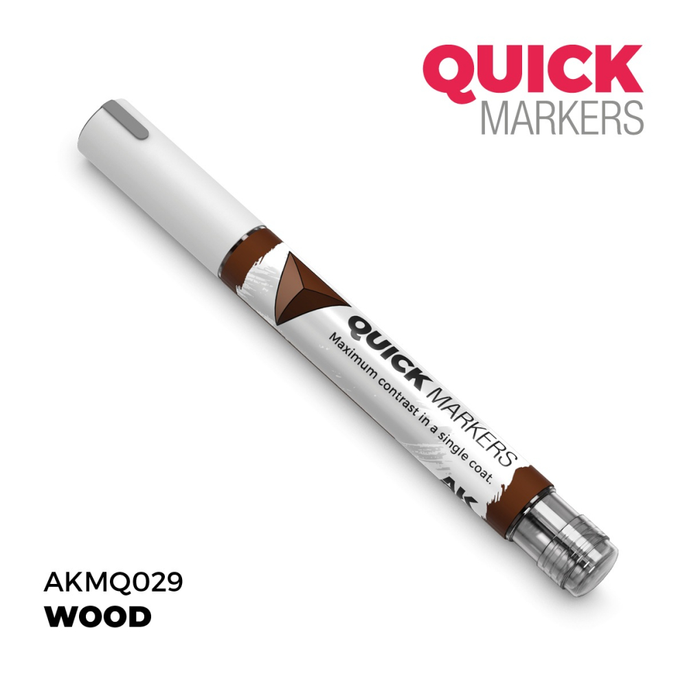 AKMQ029 - AK Quick Marker - Wood - 木紋色-細節圖3
