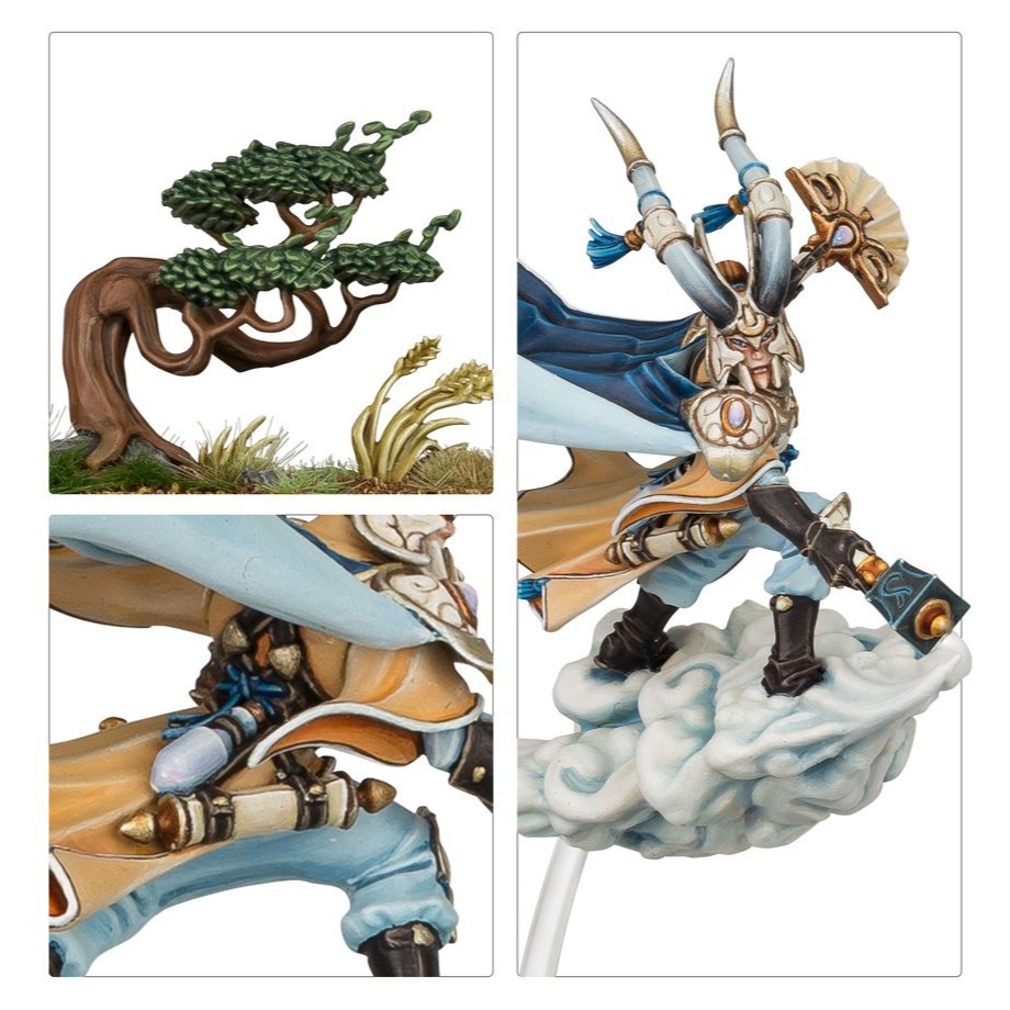 Lumineth Realm-lords: Spearhead-Hurakan Vanguard-先鋒軍：勁風族先鋒隊-細節圖3