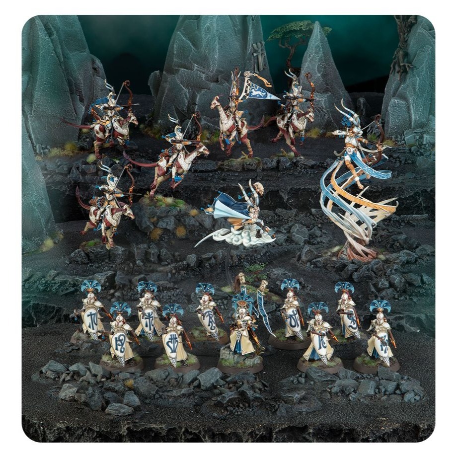 Lumineth Realm-lords: Spearhead-Hurakan Vanguard-先鋒軍：勁風族先鋒隊-細節圖7