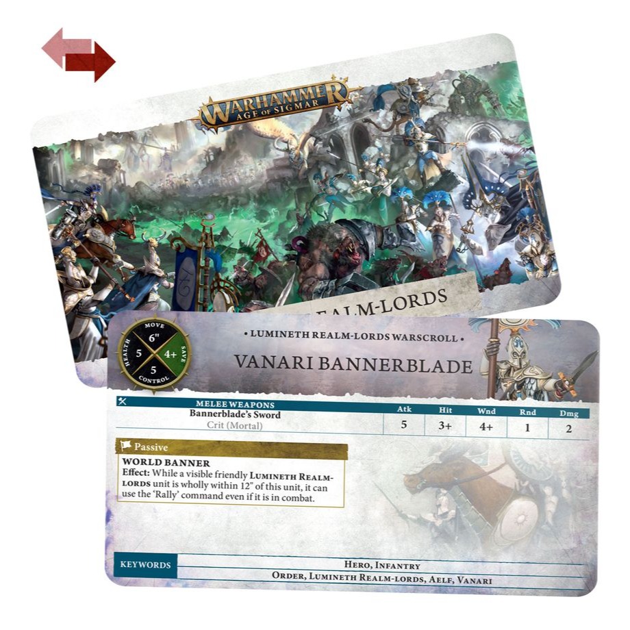 Lumineth Realm-lords: Warscroll Cards (English)-數據卡：光域領主(英文-細節圖3
