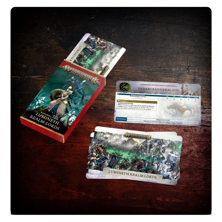 Lumineth Realm-lords: Warscroll Cards (English)-數據卡：光域領主(英文-細節圖4
