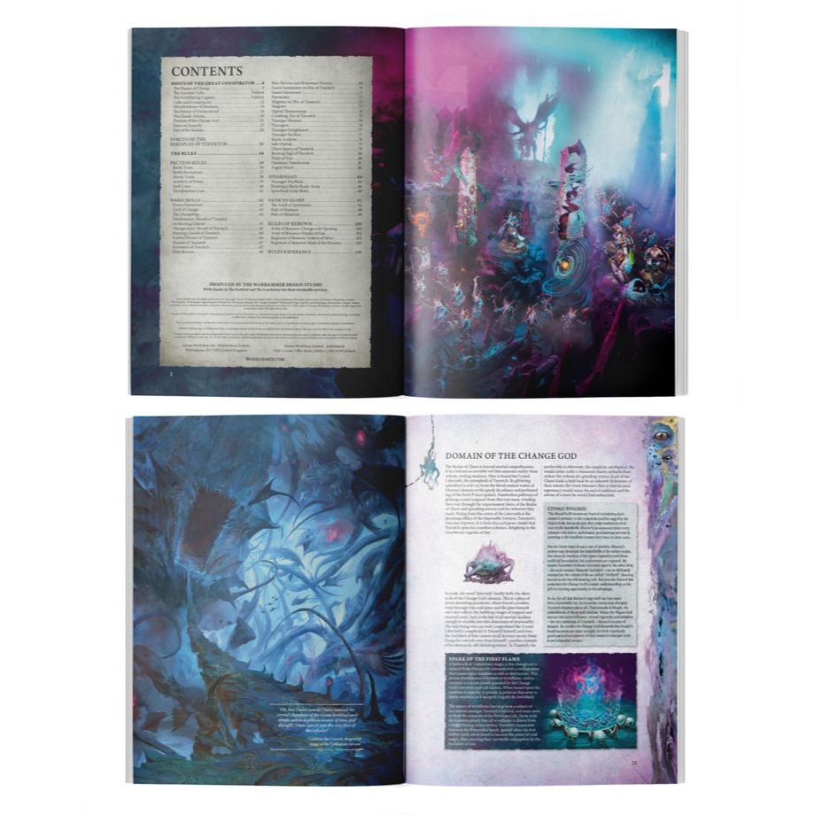 Disciples of Tzeentch: Battletome (English)-戰鬥寶典：奸奇使徒(英文版)-細節圖2