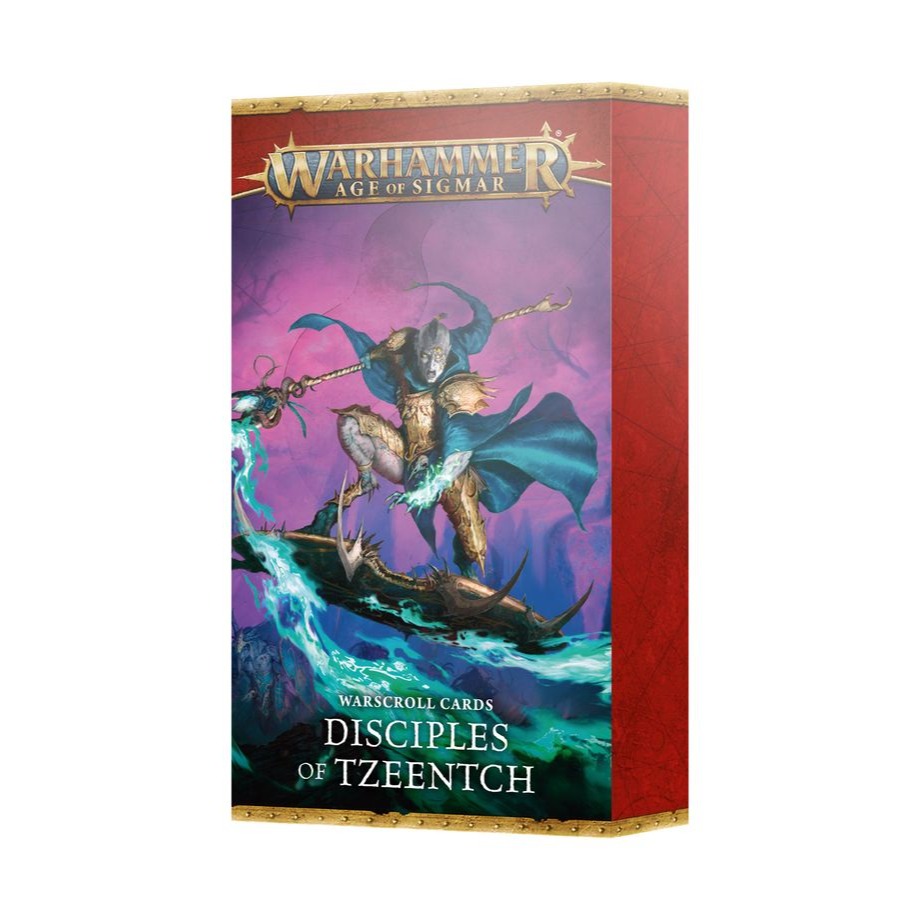Disciples of Tzeentch:Warscroll Cards (English)-數據卡：奸奇使徒(英文-細節圖2