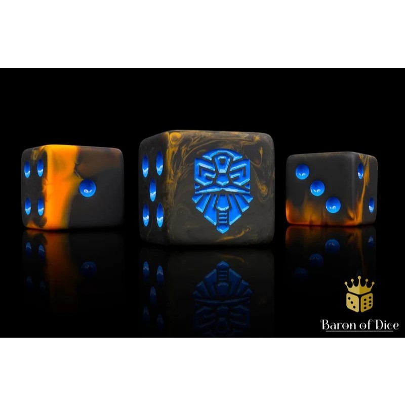 Baron of Dice-Molten Lava Dice(Square Corner)/x25Dice熔岩骰(方角-細節圖2