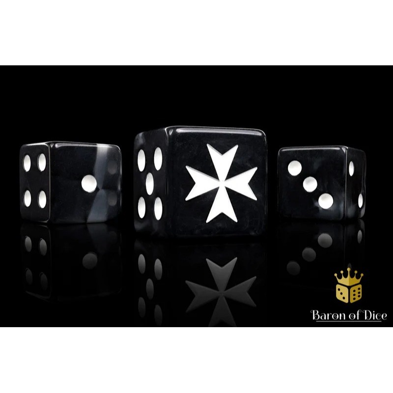 Baron of Dice-Knights Templar-Black(Square)x25/聖堂武士-黑(方角)-細節圖2