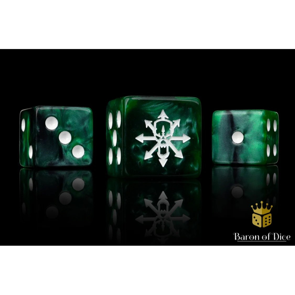 Baron of Dice-Tainted Knight-Green(Square)x25/褻瀆騎士-綠(方角)-細節圖2